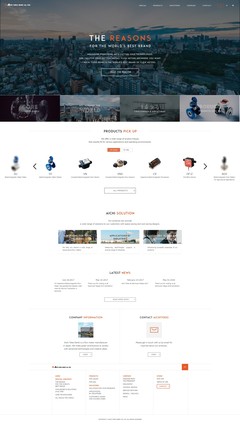 2017年網(wǎng)站設(shè)計師精選TOP10制造業(yè)公司網(wǎng)站范例